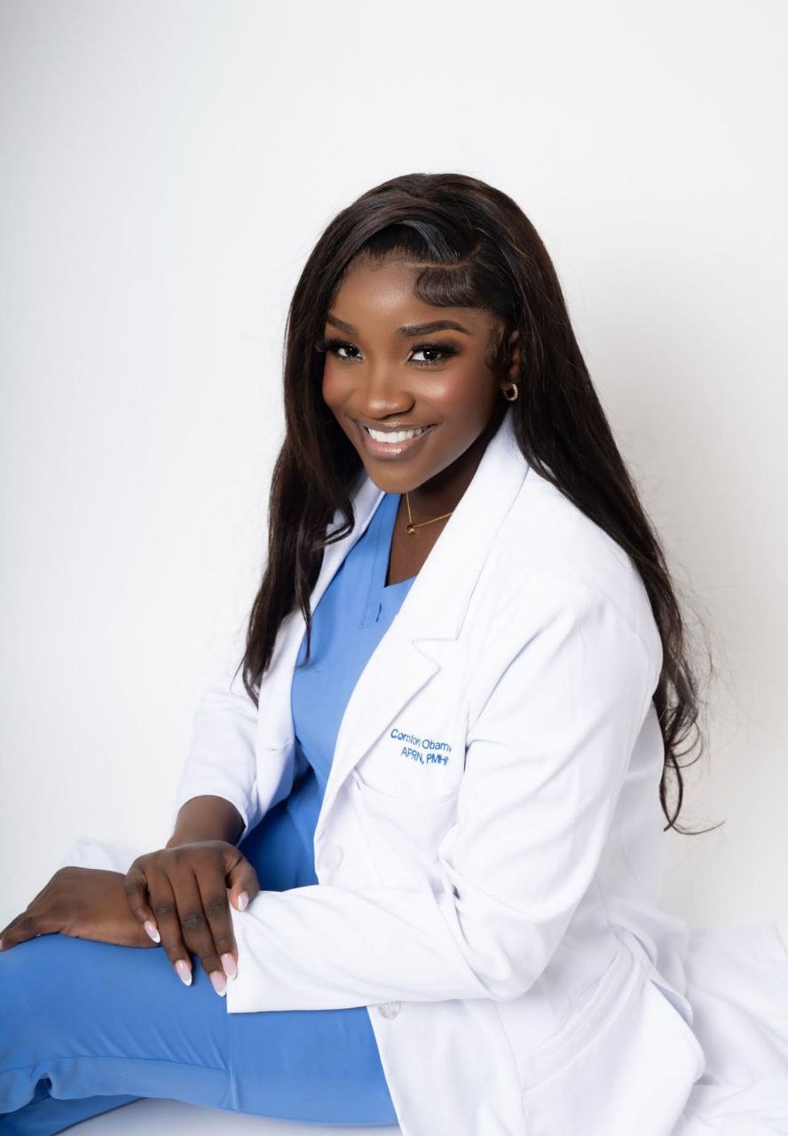 Comfort Obamwonyi, APRN, PMHNP-BC, founder of Grace Wellness
